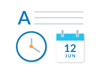 Text, Time, and Dates